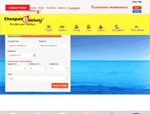 Tablet Screenshot of cheapairetickets.in